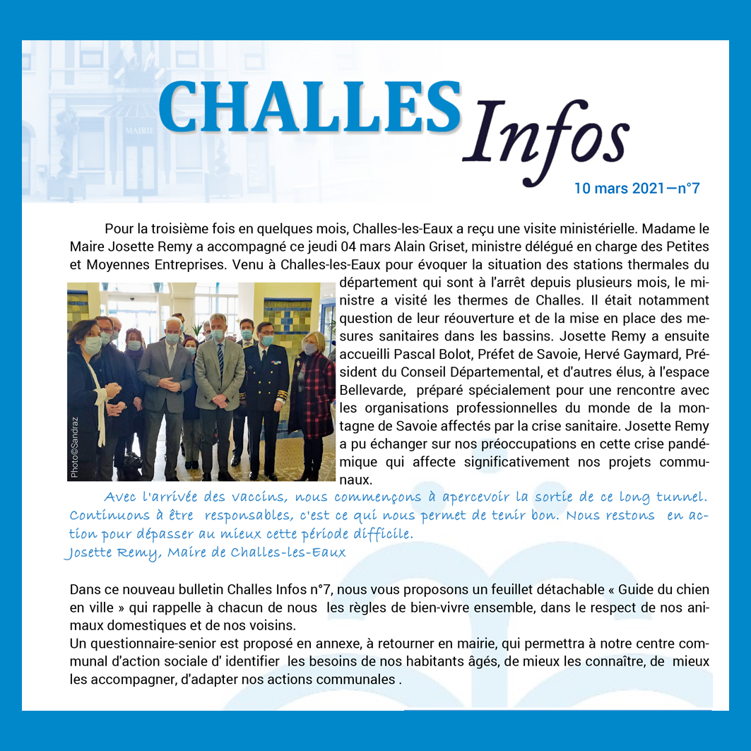 Challes Infos n°7